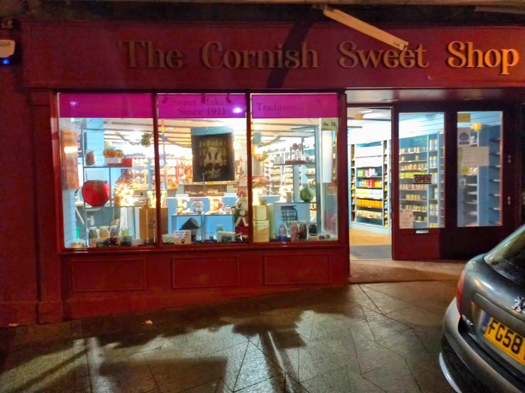 Cornish sweet shop