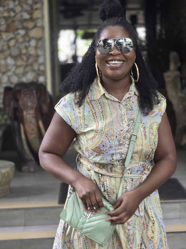A lady in Galle, In Sri Lanka