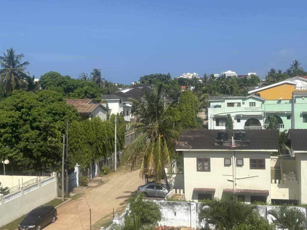 outside view from samawati apartments hotel mombasa