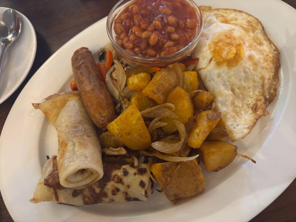 java house full english dish