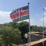 Kenyan Flag at Fort Jesus