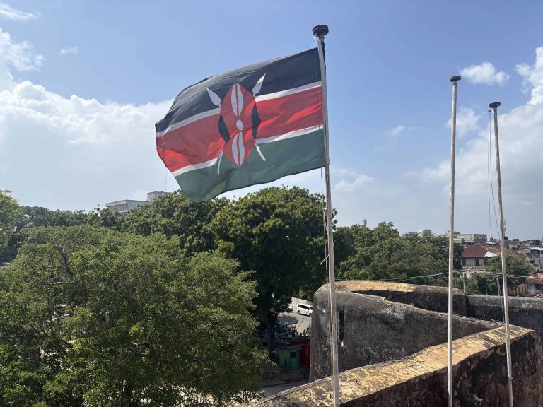 Kenyan Flag at Fort Jesus