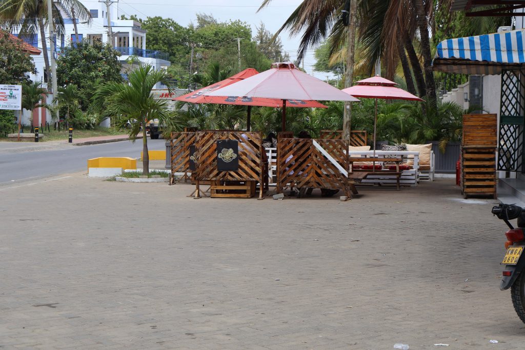 Outside apartment in nyali