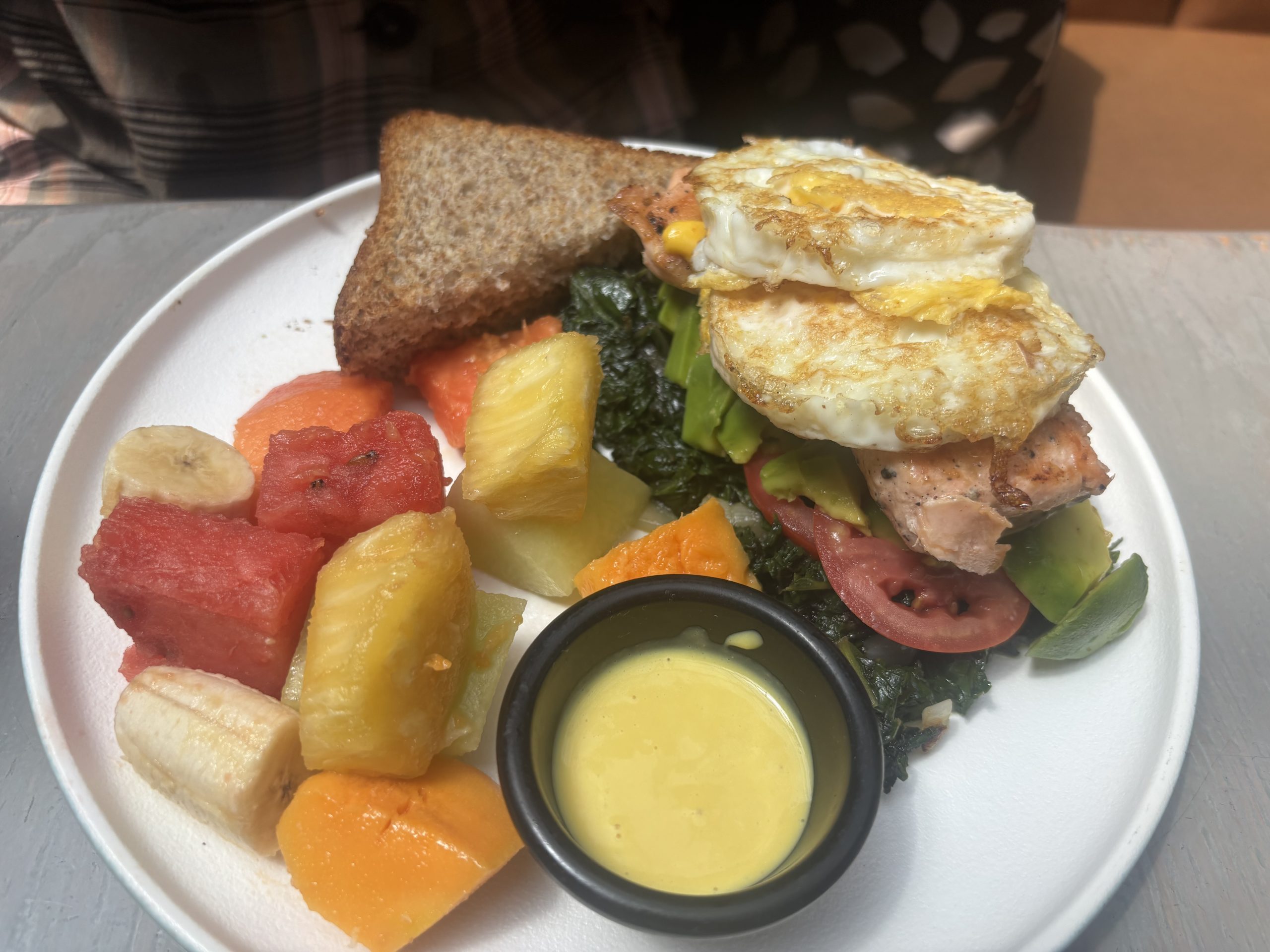 salmon dishh at cjs