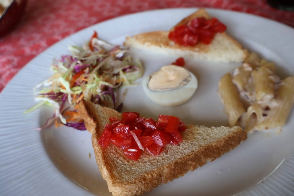 bruschetta at shimba hills restaurant